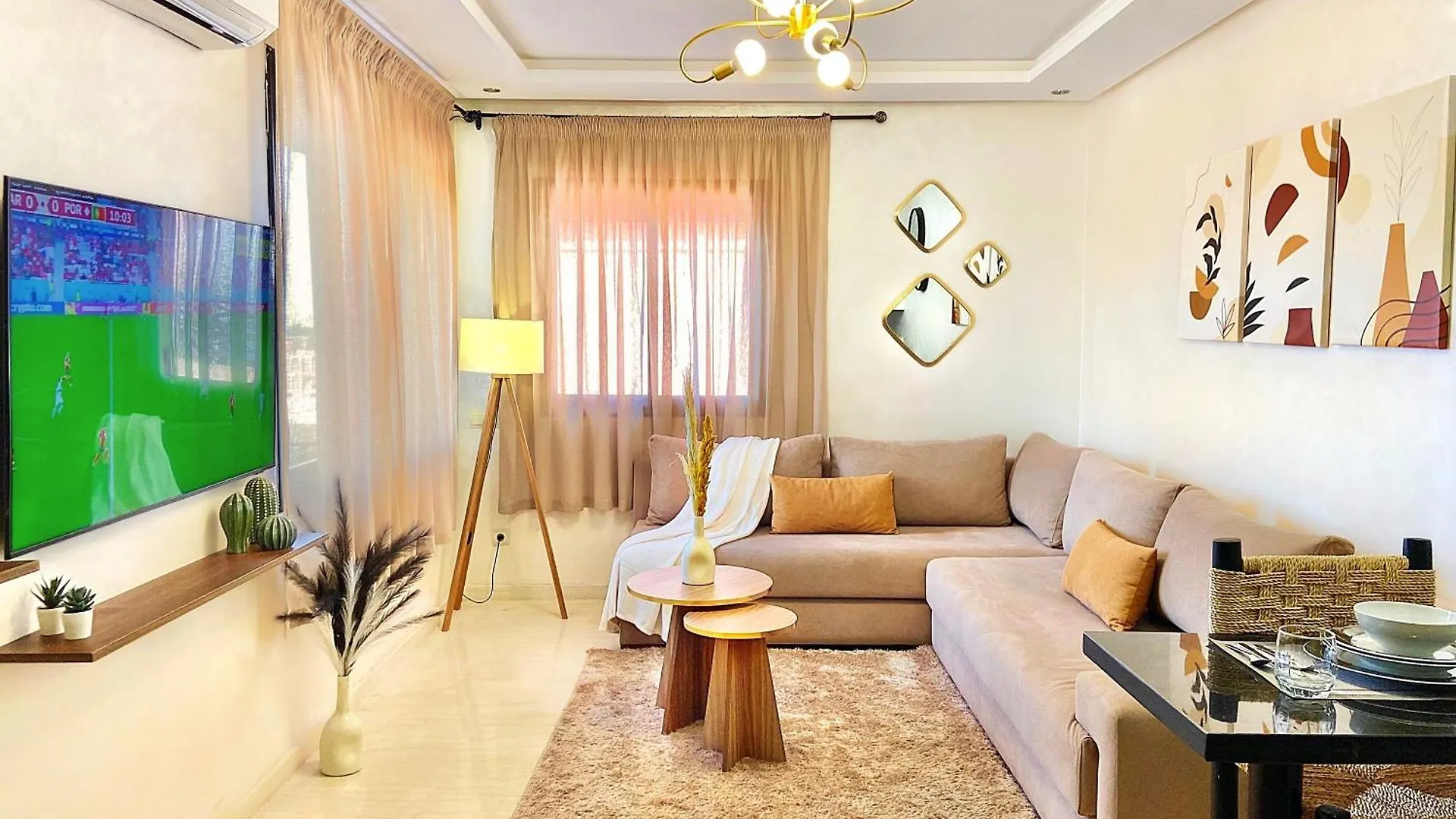 Apartment Topcenter Gueliz Hivernage Airport & Train Station Marrakesh